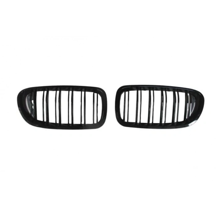 BMW 5 SERI- F10- 10/16; ÖN PANJUR SAĞ/SOL SET (2 PARÇA) (ÇİFT ÇITALI) (PİANO SİYAH)