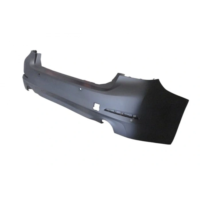 BMW 5 SERI- G30- 17/20; ARKA TAMPON GRİ (4 SENSÖR DELİKLİ/NİKELAJ ÇITA DELİKLİ) (TYG)