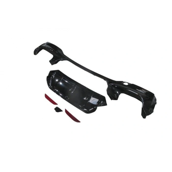 BMW 5 SERI- G30- 17/20; KARLIK PRLK SİYAH (ARKA TAMPON ALTI) (ÇEKİ DEMİR KAPAKLI/ÇİFT EGZOSLU)F90/M5