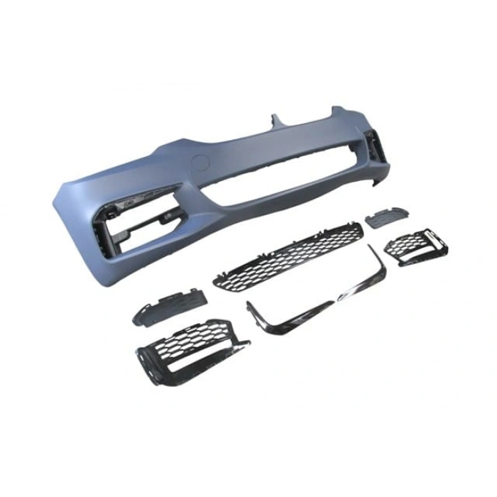 BMW 5 SERI- G30- 17/20; ÖN TAMPON ASTARLI (SİS KAPAKLI/SİS KAP. ÇITALI/IZGARALI) (SENSÖR D.Lİ)M-TECH