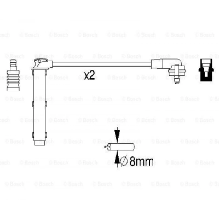 BUJI KABLOSU TAKIM ESCORT BM 91-