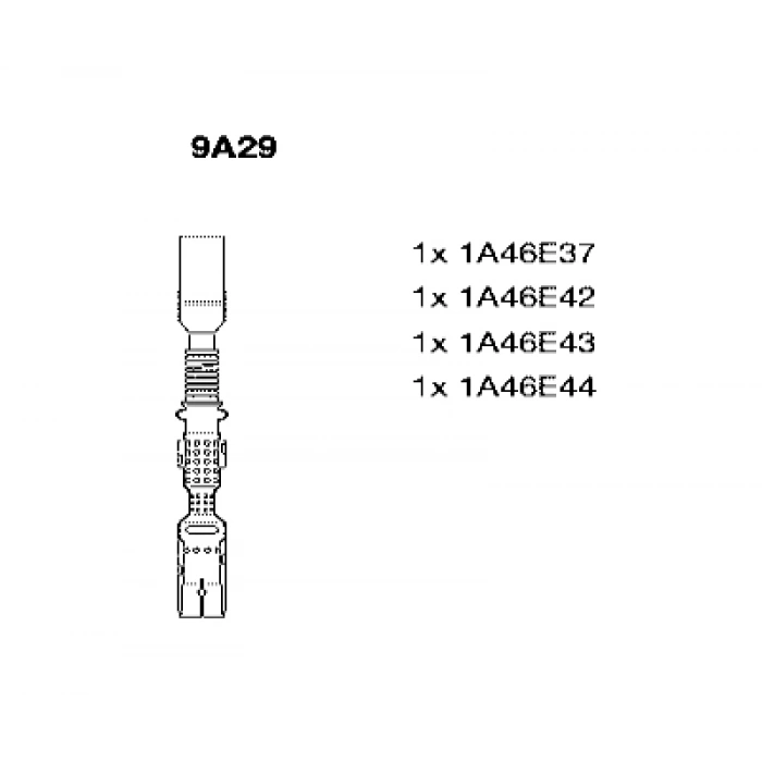 BUJI KABLOSU TAKIM W169 / 245 M266 04-11