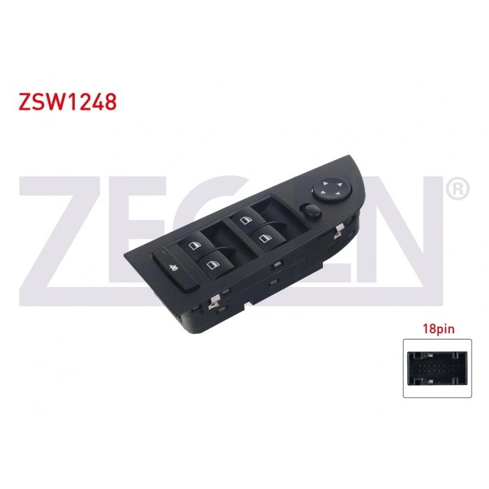 CAM ACMA ANAHTAR GRUP AYNA AYARLI 18 PIN SIYAH BMW 3 SERISI (E90) - X1 (E84) - X5 (E70) - X6 (E71,E72) 2005-
