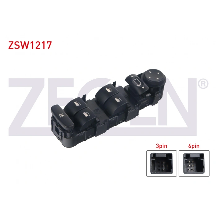 CAM ACMA ANAHTAR GRUP AYNA AYARLI CERCEVESIZ 9 PIN CITROEN C4 2004-2009