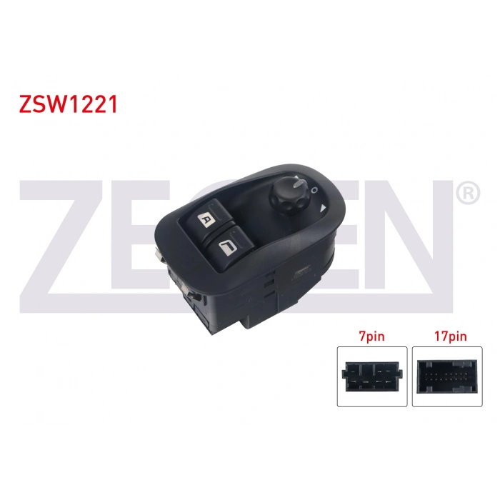 CAM ACMA ANAHTAR GRUP AYNA AYARLI CIFTLI 24 PIN 206 - 306 - SCUDO - EXPERT - JUMPY 1993-2006