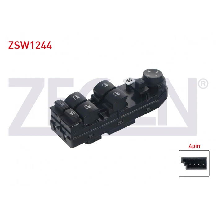 CAM ACMA ANAHTAR GRUP AYNA AYARLI COCUK CAM KILITLI KATLANIR AYNA 4 PIN BMW 5 SERISI (E60) - (E61) 2003-2010