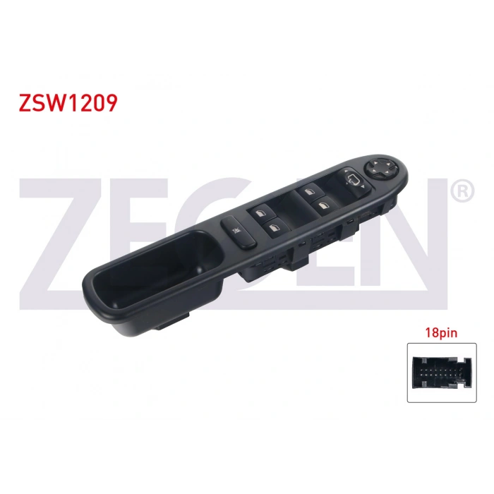 CAM ACMA ANAHTAR GRUP AYNA AYARLI KATLANIR AYNA 18 PIN PEUGEOT 207 2006-2012