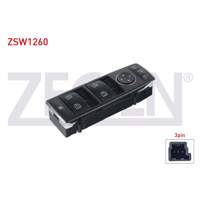 CAM ACMA ANAHTAR GRUP AYNA AYARLI OTOMATIK KATLANIR AYNA 3 PIN MERCEDES C (W204) / E (W212) / GLK (X204) 2007-