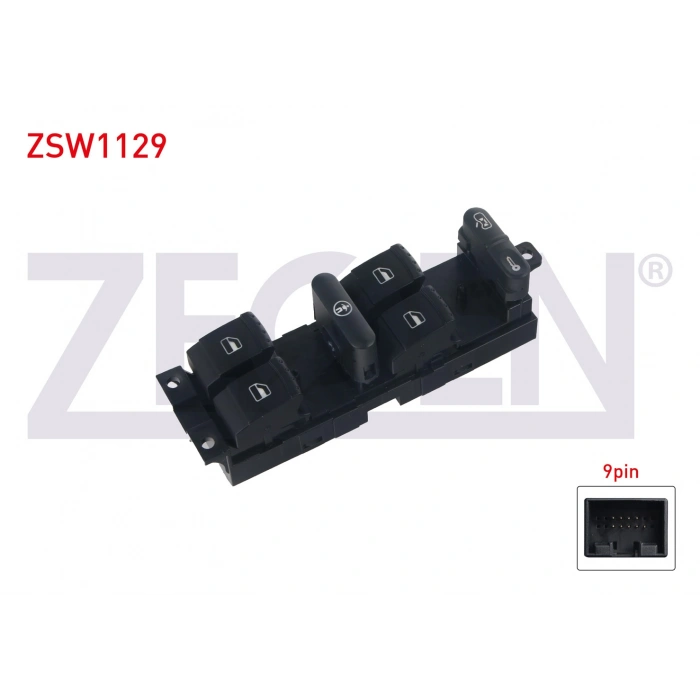 CAM ACMA ANAHTAR GRUP COCUK RESIMLI 9 PIN GOLF IV - V - PASSAT - BORA - LEON - TOLEDO 1998-2009