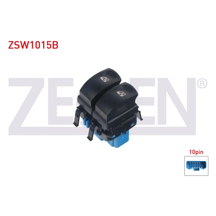 CAM ACMA ANAHTARI CIFTLI MAVI SOKETLI TURUNCU ISIK 10 PIN RENAULT CLIO III 2005-2012/ MODUS 2004-/ CLIO SYMBOL - TWINGO 1998-2005