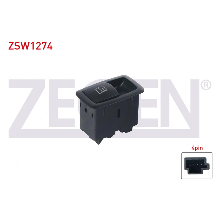 CAM ACMA ANAHTARI TEKLI 4 PIN MERCEDES B SERISI (W245) - A SERISI (W169) - GL-SERISI (X164) - M SERISI (W164) 2004-2012