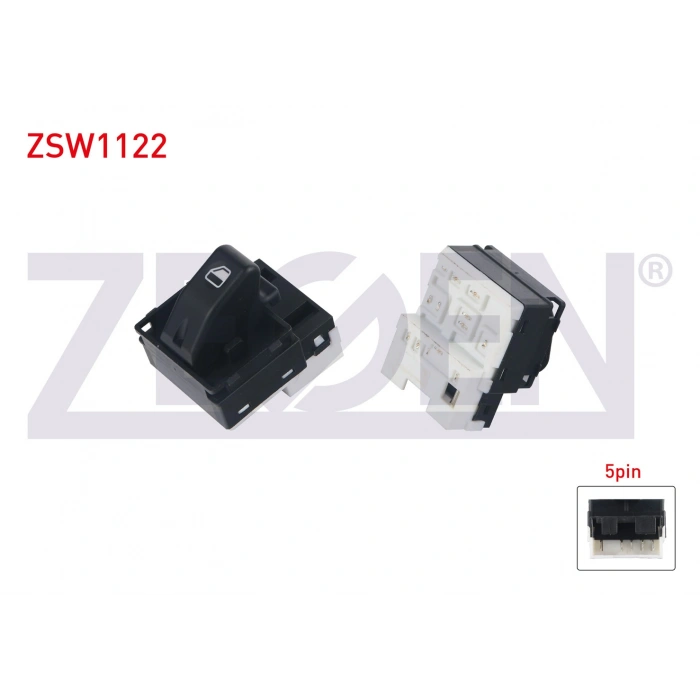 CAM ACMA ANAHTARI TEKLI 5 PIN FIAT PALIO 1996--2001