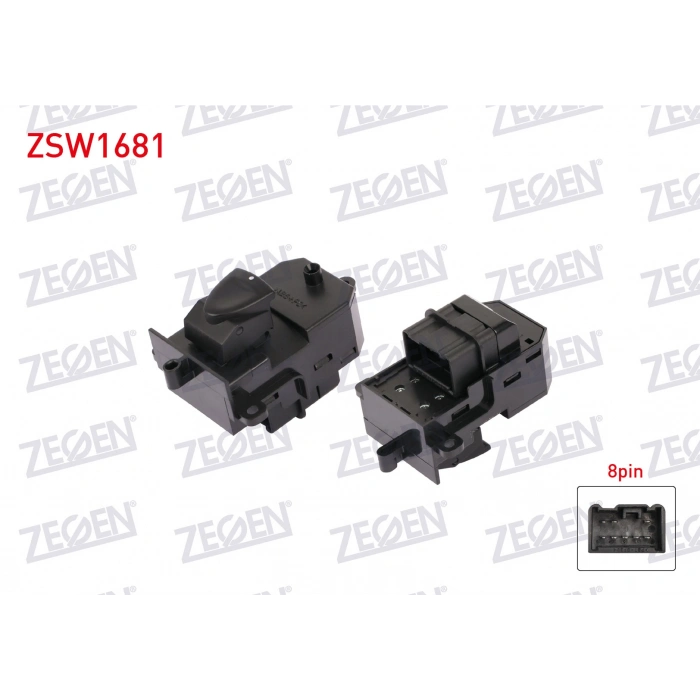 CAM ACMA ANAHTARI TEKLI ARKA 8 PIN HONDA CIVIC 2006-2012