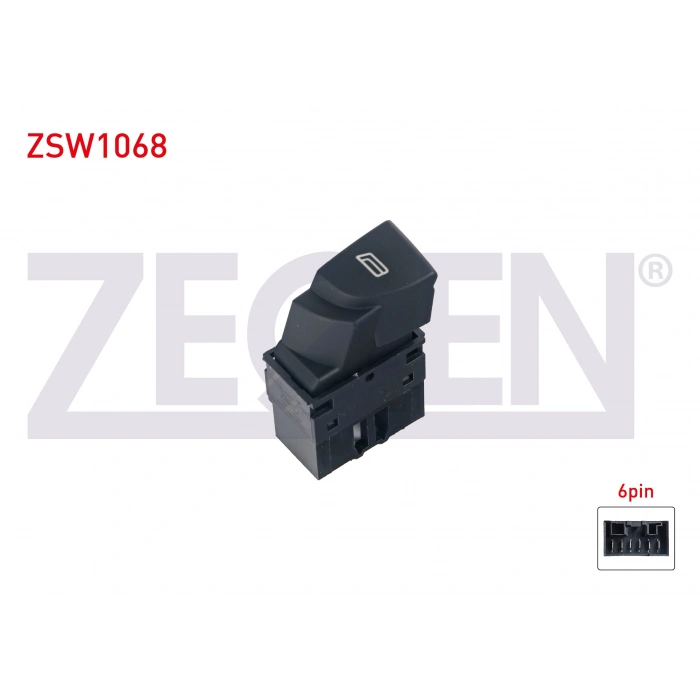 CAM ACMA ANAHTARI TEKLI SIYAH 6 PIN TURUNCU ISIK DUCATO - JUMPER II - BOXER II 2002-2006