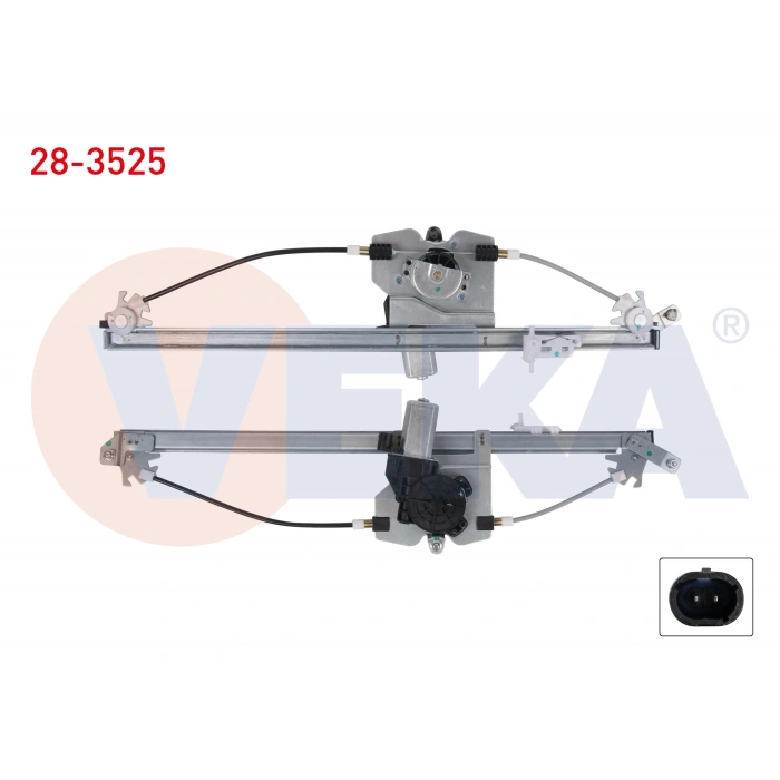 CAM KRIKOSU ELEKTRIKLI MOTORLU SAG ON RENAULT TRAFIC II (FL) 2001-2014