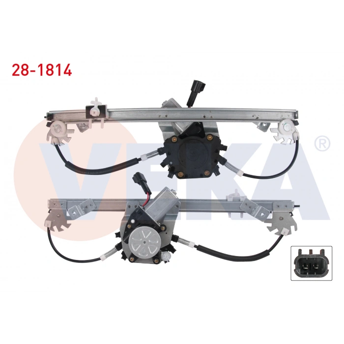 CAM KRIKOSU ELEKTRIKLI MOTORLU SOL ON FIAT GRANDE PUNTO (199) 2005-2012