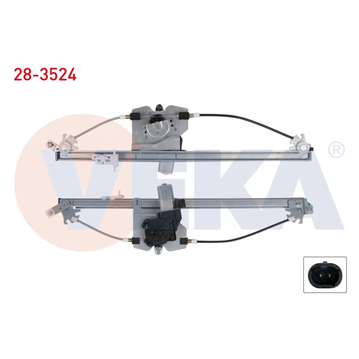 CAM KRIKOSU ELEKTRIKLI MOTORLU SOL ON RENAULT TRAFIC II (FL) 2001-2014