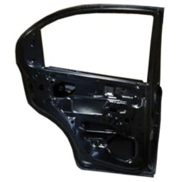 CHEVROLET AVEO- SD- 07/12; ARKA KAPI KOMPLE SOL (ÇELİK BARLI) SİYAH (TW)