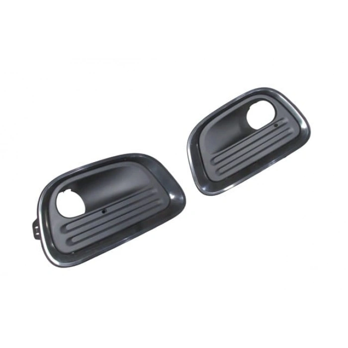 CITROEN BERLINGO- 19/24; SİS LAMBA KAPAĞI ÇERÇEVELİ SAĞ/SOL SET (4 PARÇA)  SİS DELİKLİ (TW)