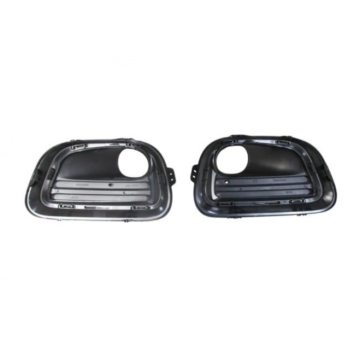 CITROEN BERLINGO- 19/24; SİS LAMBA KAPAĞI ÇERÇEVELİ SAĞ/SOL SET (4 PARÇA)  SİS DELİKLİ (TW)