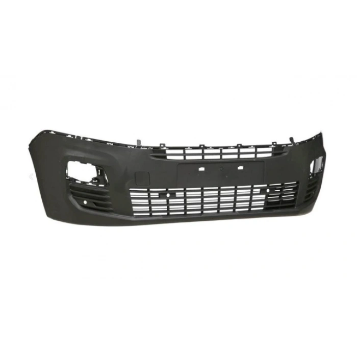 CITROEN BERLINGO- VAN- 19/24; ÖN TAMPON SİYAH(SİS DELİKLİ)(ÇEKİ KAPAKLI)(4 SENSÖR DELİKLİ)EUROBUMP