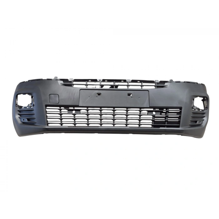 CITROEN BERLINGO- VAN- 19/24; ÖN TAMPON SİYAH(SİS DELİKLİ)(ÇEKİ KAPAKLI)(4 SENSÖR DELİKLİ)EUROBUMP