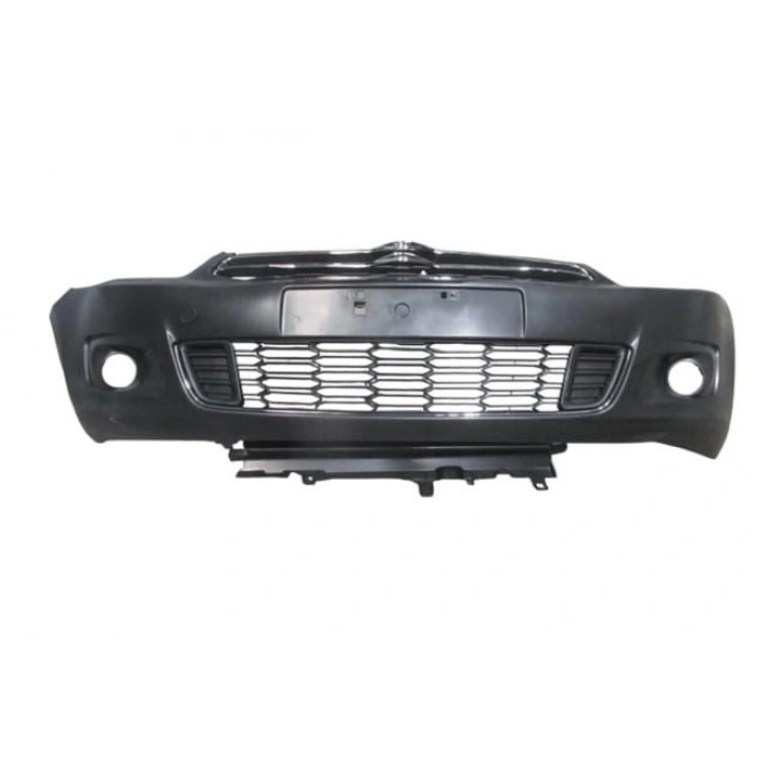 CITROEN C ELYSEE- 12/16; ÖN TAMPON SİYAH PANJURLU KOMPLE/ÇEKİ KAPAKLI/SİS BRAKETLİ (TW)