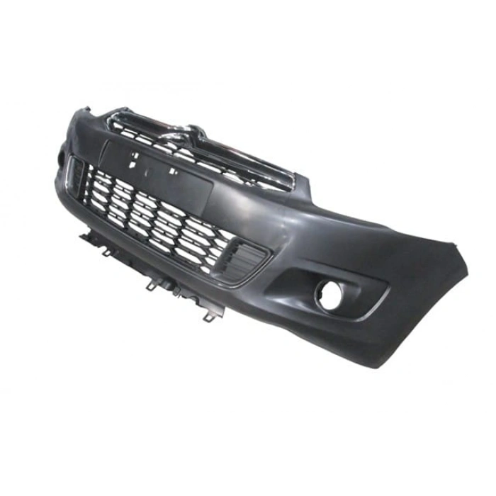 CITROEN C ELYSEE- 12/16; ÖN TAMPON SİYAH PANJURLU KOMPLE/ÇEKİ KAPAKLI/SİS BRAKETLİ (TW)