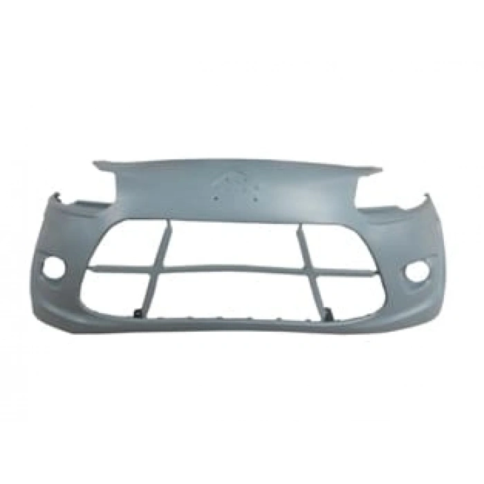 CITROEN C3- 10/13; ÖN TAMPON GRİ SİS DELİKLİ/BAND DELİKSİZ (TYG)