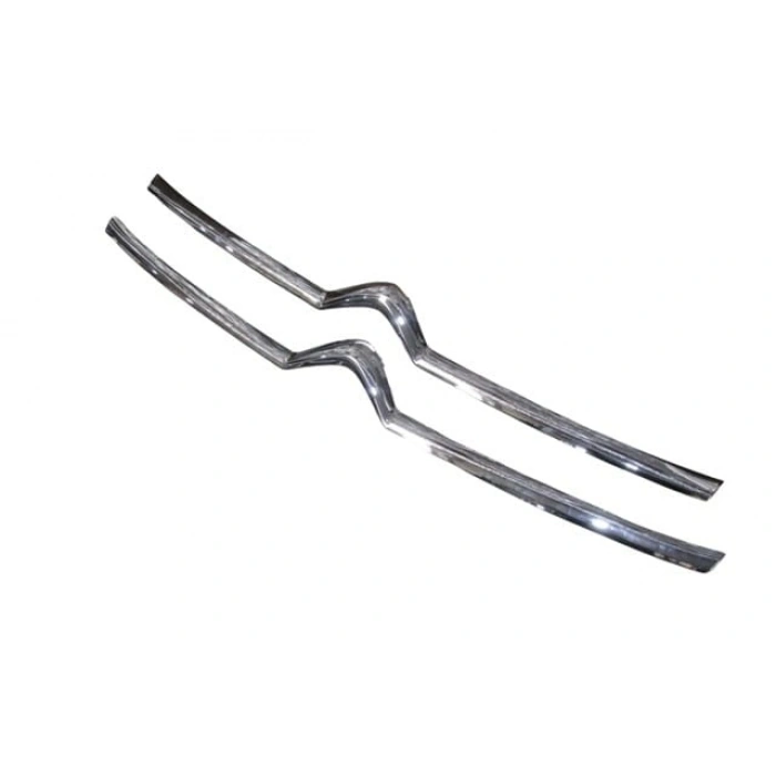 CITROEN JUMPY- 17/24; ÖN PANJUR NİKELAJ ÇITASI ALT/ÜST SET (2PARÇA)(TW)