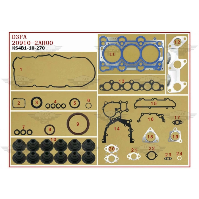 CONTA TAKIM PİCANTO 1,1 12V DİZEL 04-07