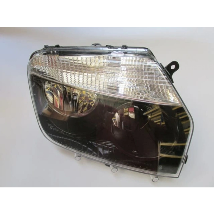 DACIA DUSTER- 10/13; FAR LAMBASI SAĞ MANUEL (İÇ AYNASI SİYAH) (H1/H7) 5 FİŞLİ (AYFAR) (E MARKLI)