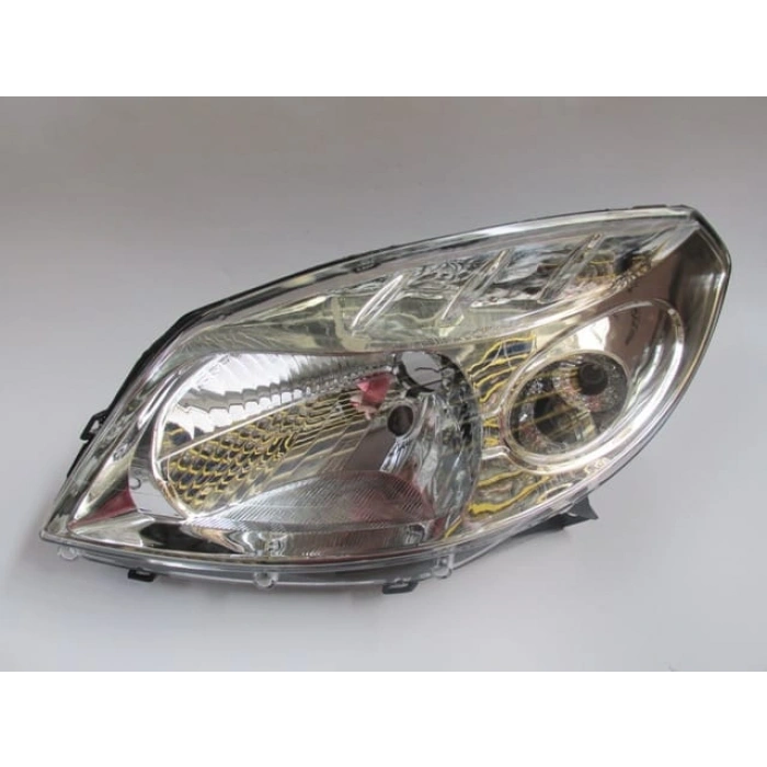 DACIA SANDERO- 09/12; FAR LAMBASI SOL MANUEL NİKELAJLI (H4) (AYFAR) (E MARKLI)