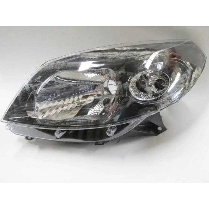 DACIA SANDERO- 09/12; FAR LAMBASI SOL MANUEL SİYAH (H4) (AYFAR) (E MARKLI)