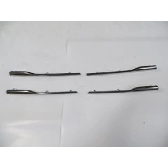 DACIA SANDERO- 13/16; ÖN PANJUR NİKELAJ ÇITASI 4 PARÇA (SET) (TYG)