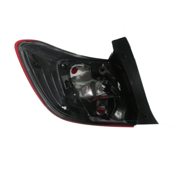 DACIA SANDERO- 13/16; STOP LAMBASI SAĞ KOYU KIRMIZI/BEYAZ (STEPWAY) (FÜME) (MARS) (E MARKLI)