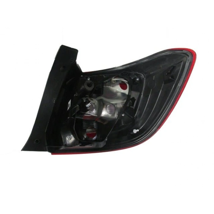 DACIA SANDERO- 13/16; STOP LAMBASI SOL KOYU KIRMIZI/BEYAZ (STEPWAY) (FÜME) (MARS) (E MARKLI)