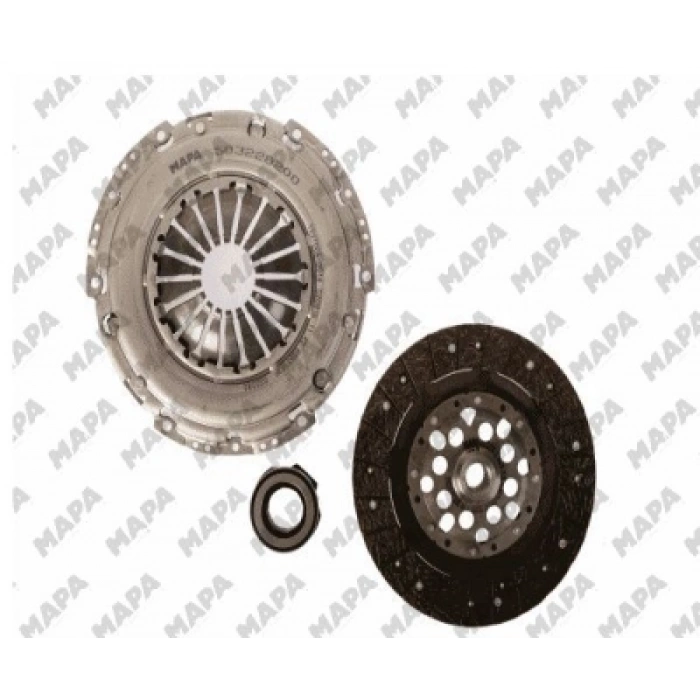 DEBRIYAJ SETI 623320900 / 3000970036 (SACHS TIPI) CADDY-GOLF6-JETTA-PASSAT-A3-LEON CAYC-CAYD-BJB-CLCA 1,6 TDI-1,9 TDI-2,0 TDI 04-