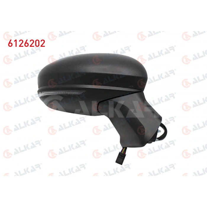 DIS DIKIZ AYNASI SAG ELEKTRIKLI ASFERIK ISITMALI SINYALLI SENSORLU LED 9 PIN RENAULT CAPTUR II 2020- (A1)