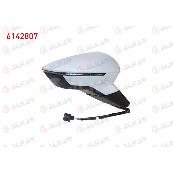 DIS DIKIZ AYNASI SAG ELEKTRIKLI ASTARLI SINYALLI 5 PIN SEAT LEON (5F1) 2012-2020
