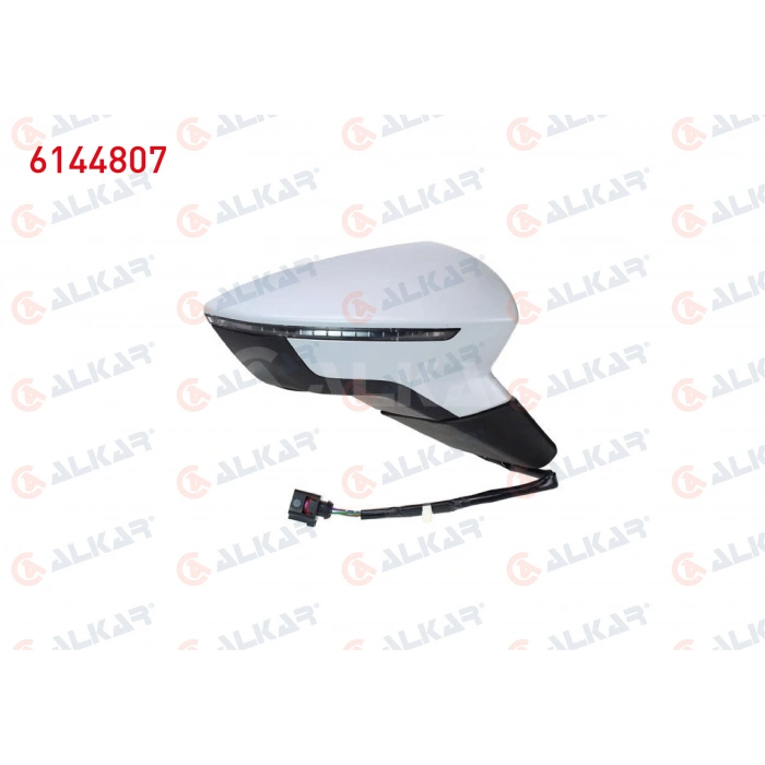 DIS DIKIZ AYNASI SAG ELEKTRIKLI ISITMALI ASTARLI OTOMATIK KATLANIR SINYALLI 8 PIN SEAT LEON (5F1) 2012-