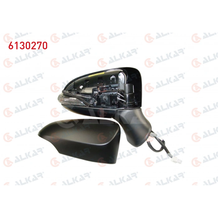 DIS DIKIZ AYNASI SAG ELEKTRIKLI ISITMALI ASTARLI OTOMATIK KATLANIR SINYALLI 9 PIN TOYOTA AVENSIS 2015-2018 (A1)