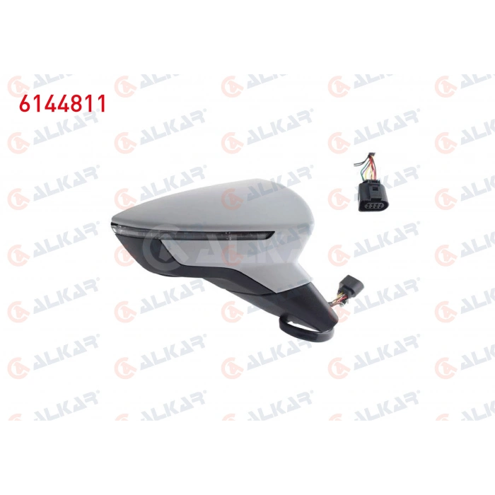 DIS DIKIZ AYNASI SAG ELEKTRIKLI ISITMALI ASTARLI SINYALLI 6 PIN SEAT IBIZA V (KJ1) 2017- (A1)