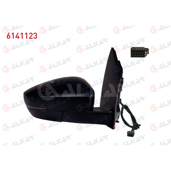 DIS DIKIZ AYNASI SAG ELEKTRIKLI ISITMALI SINYALLI DIKDORTGEN SOKETLI 6 PIN VOLKSWAGEN POLO (6R1, 6C1) 2010-2017 (A1)