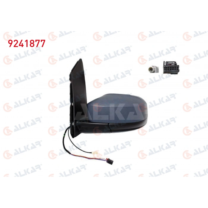 DIS DIKIZ AYNASI SOL ASTARLI ISITMALI ELEKTRIKLI ANTENLI 5 PIN VOLKSWAGEN CADDY 2015-2020