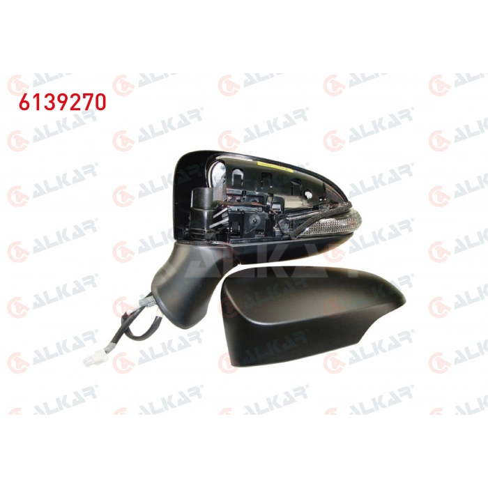 DIS DIKIZ AYNASI SOL ELEKTRIKLI ASFERIK ISITMALI ASTARLI SINYALLI 7 PIN TOYOTA AVENSIS 2015-2018 (A1)