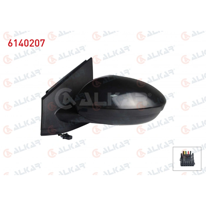 DIS DIKIZ AYNASI SOL ELEKTRIKLI ISITMALI 5 PIN DACIA SANDERO/STEPWAY II (B8_) 2021- / JOGGER 2022- / LOGAN III 2021-