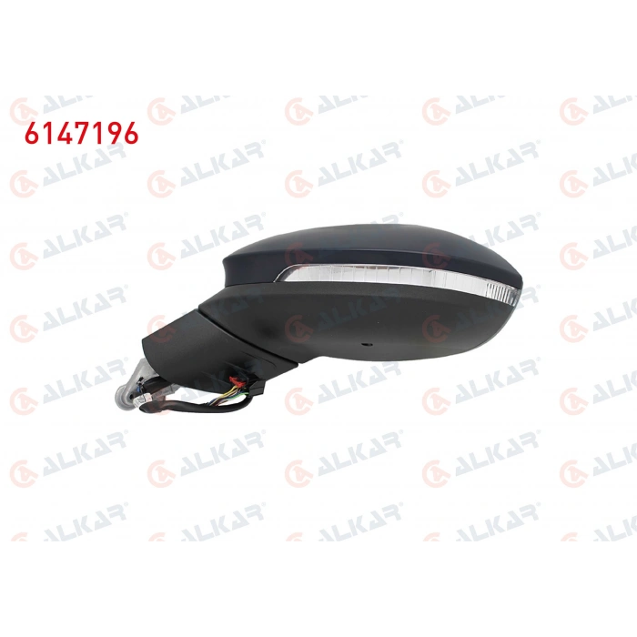 DIS DIKIZ AYNASI SOL ELEKTRIKLI ISITMALI ASFERIK ASTARLI OTOMATIK KATLANIR SINYALLI ALT AYDINLATMALI HAFIZALI KOR NOKTALI 16 PIN VOLKSWAGEN GOLF VIII 2019-
