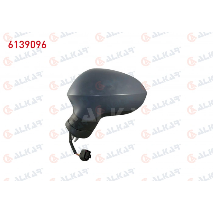 DIS DIKIZ AYNASI SOL ELEKTRIKLI ISITMALI ASTARLI 5 PIN SEAT LEON (1P1) 2009- (A1)