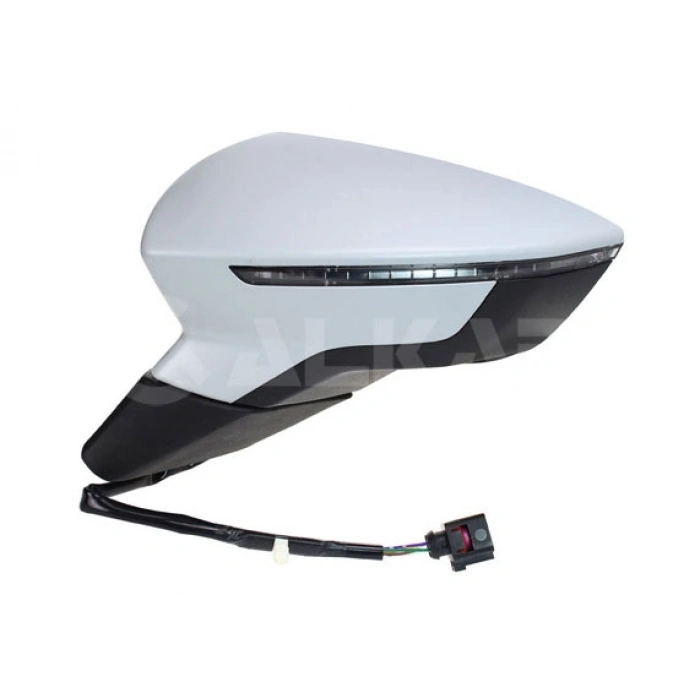 DIS DIKIZ AYNASI SOL ELEKTRIKLI ISITMALI ASTARLI SINYALLI SEAT LEON 2013- (A1)